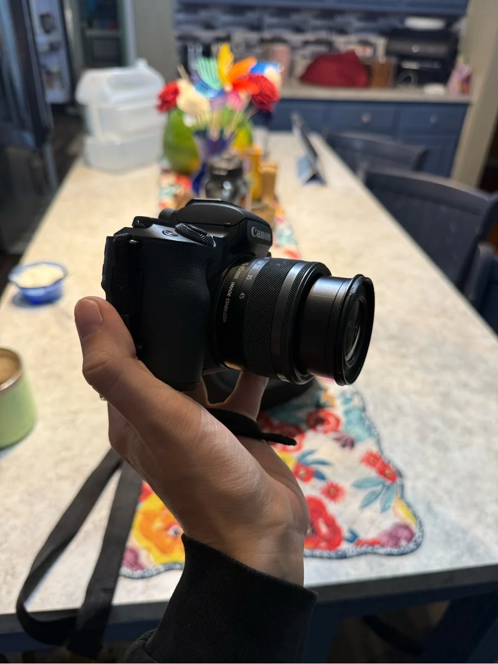 Canon EOS Digital Camera in Black